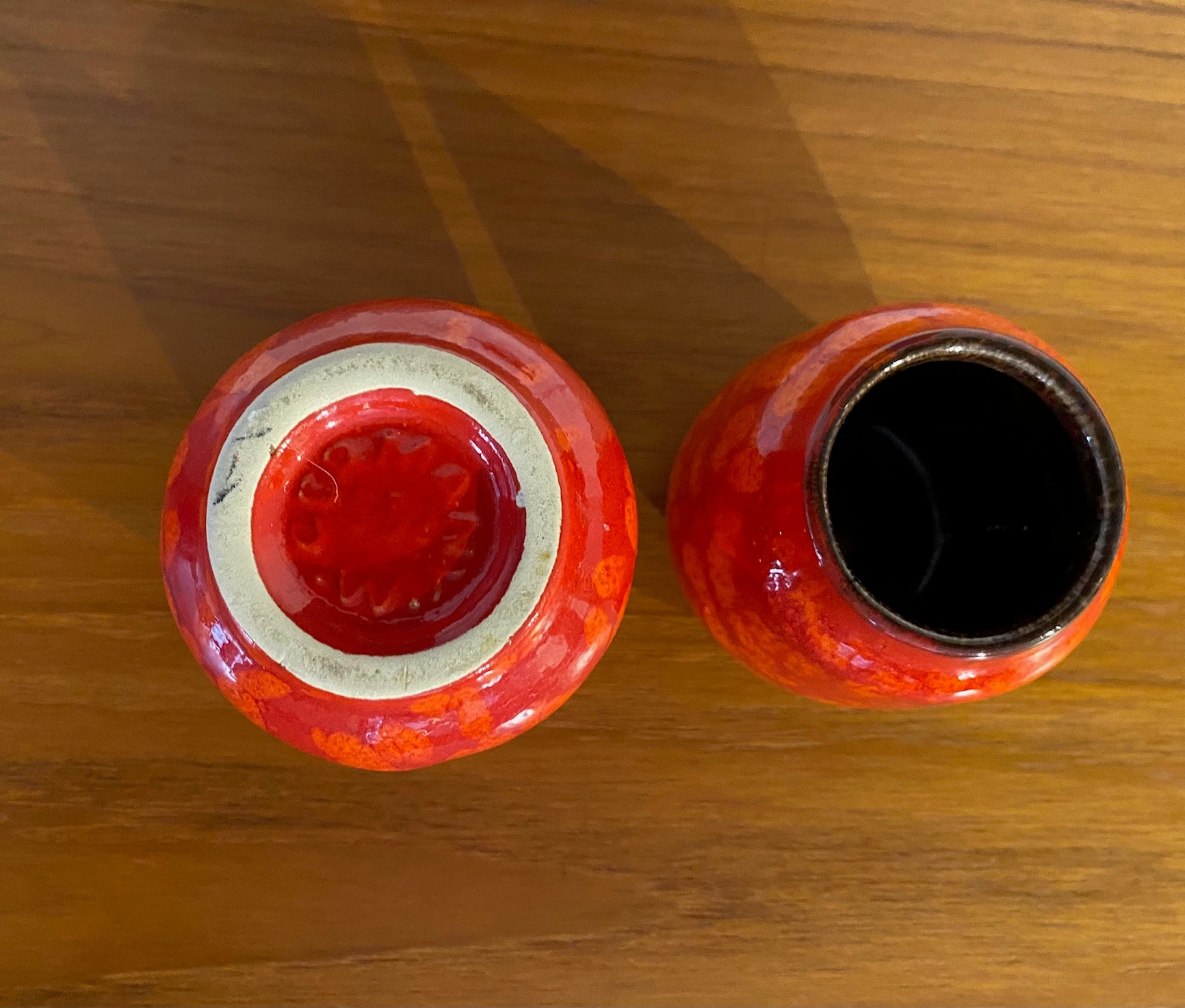 Pair of West German Scheurich Keramik Vases,