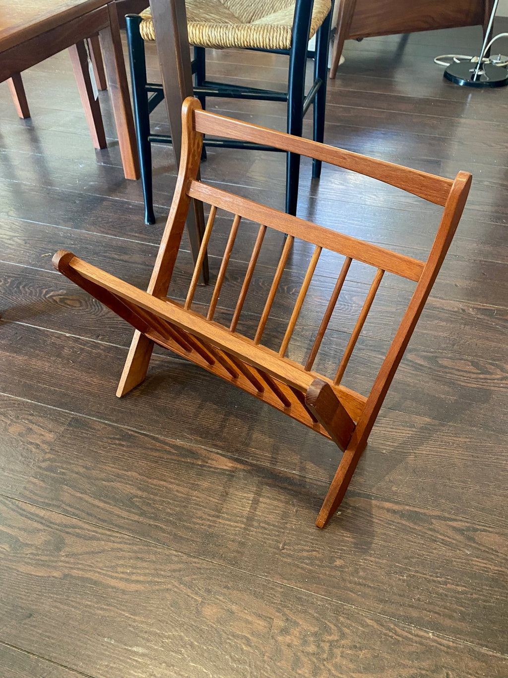 1960s Ernest Sohn Magazine Rack- Cook Street Vintage