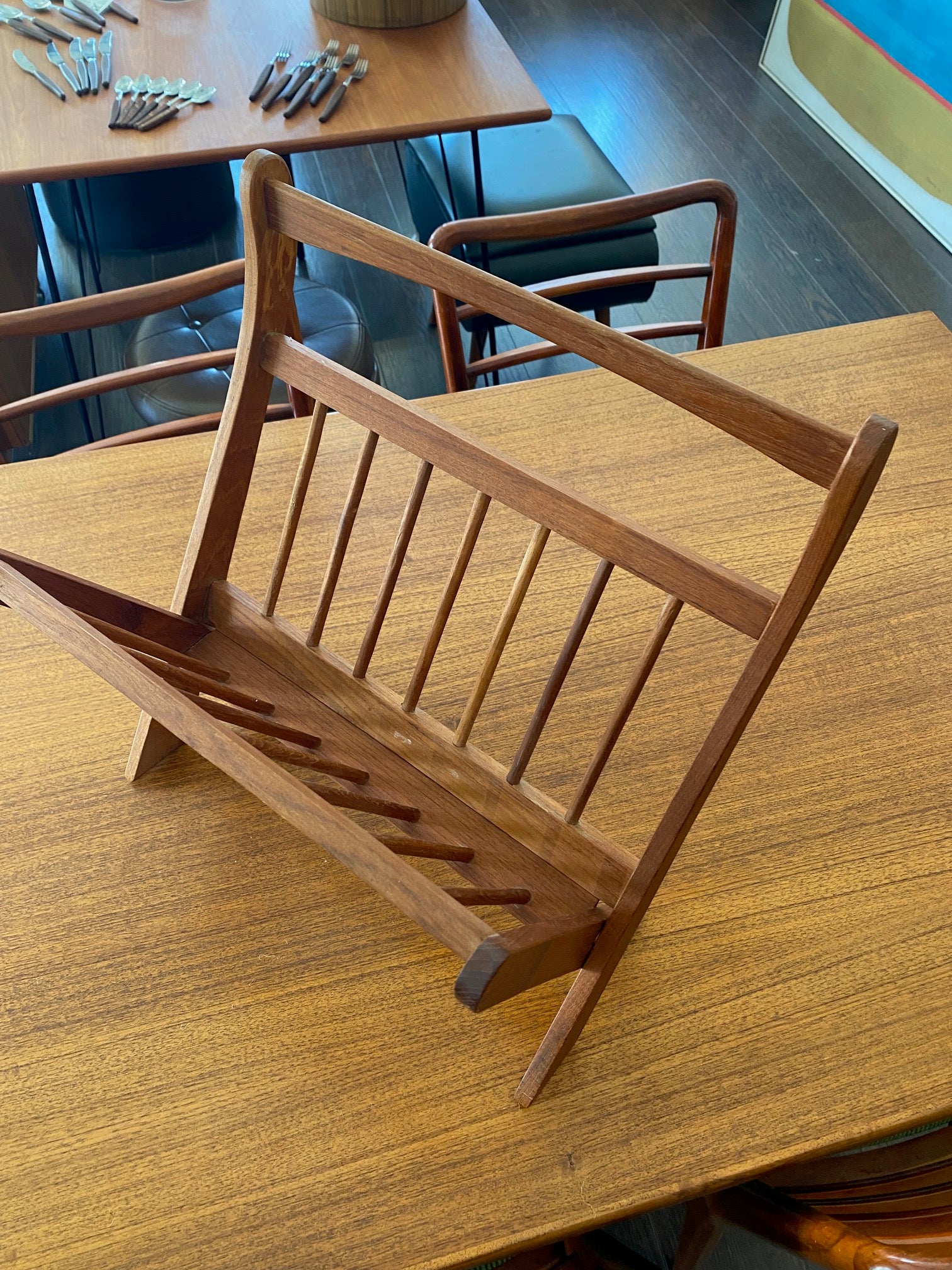 1960s Ernest Sohn Magazine Rack- Cook Street Vintage