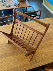 1960s Ernest Sohn Magazine Rack- Cook Street Vintage