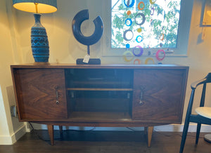 Restored Walnut Credenza