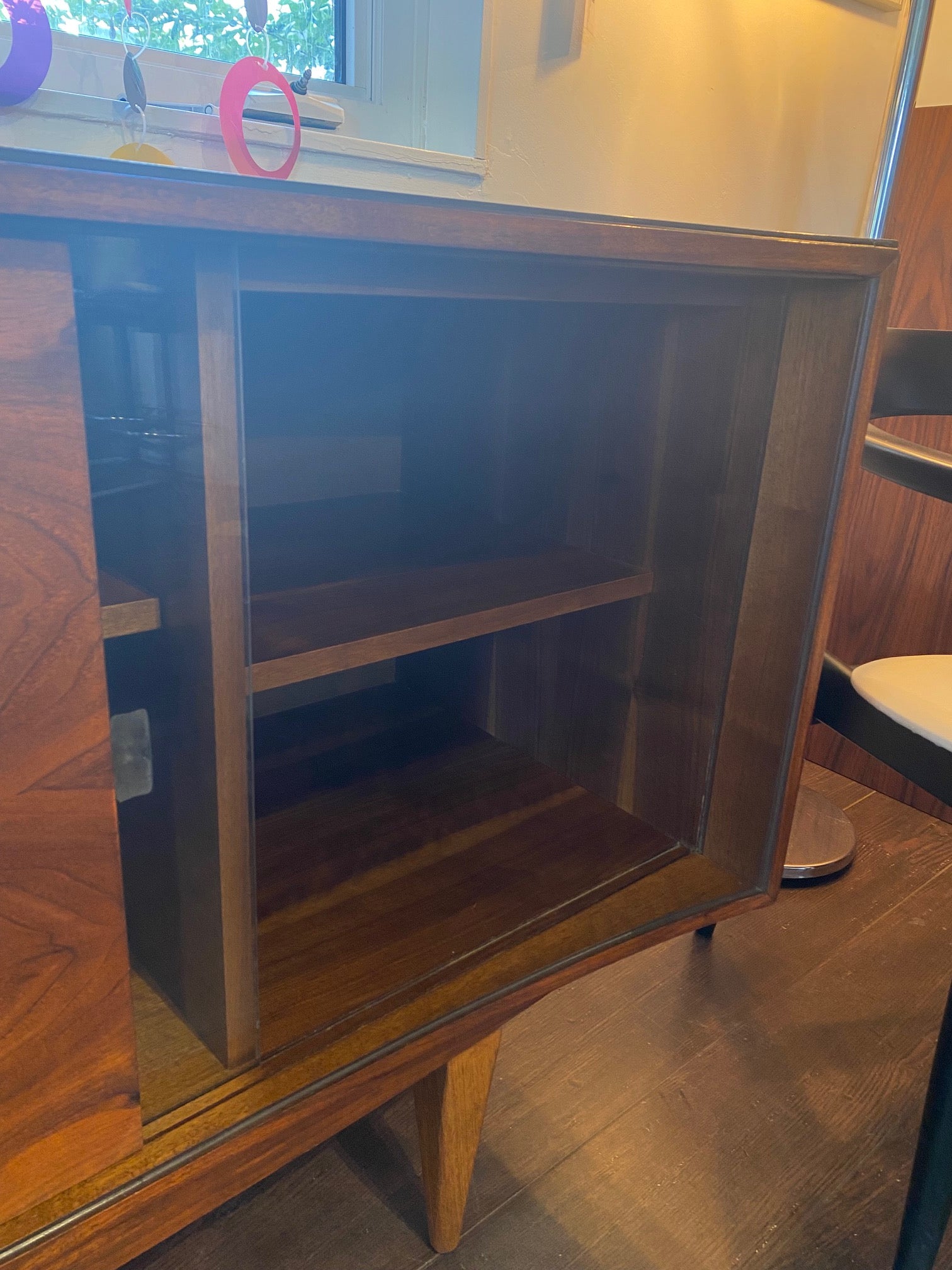 Restored Walnut Credenza