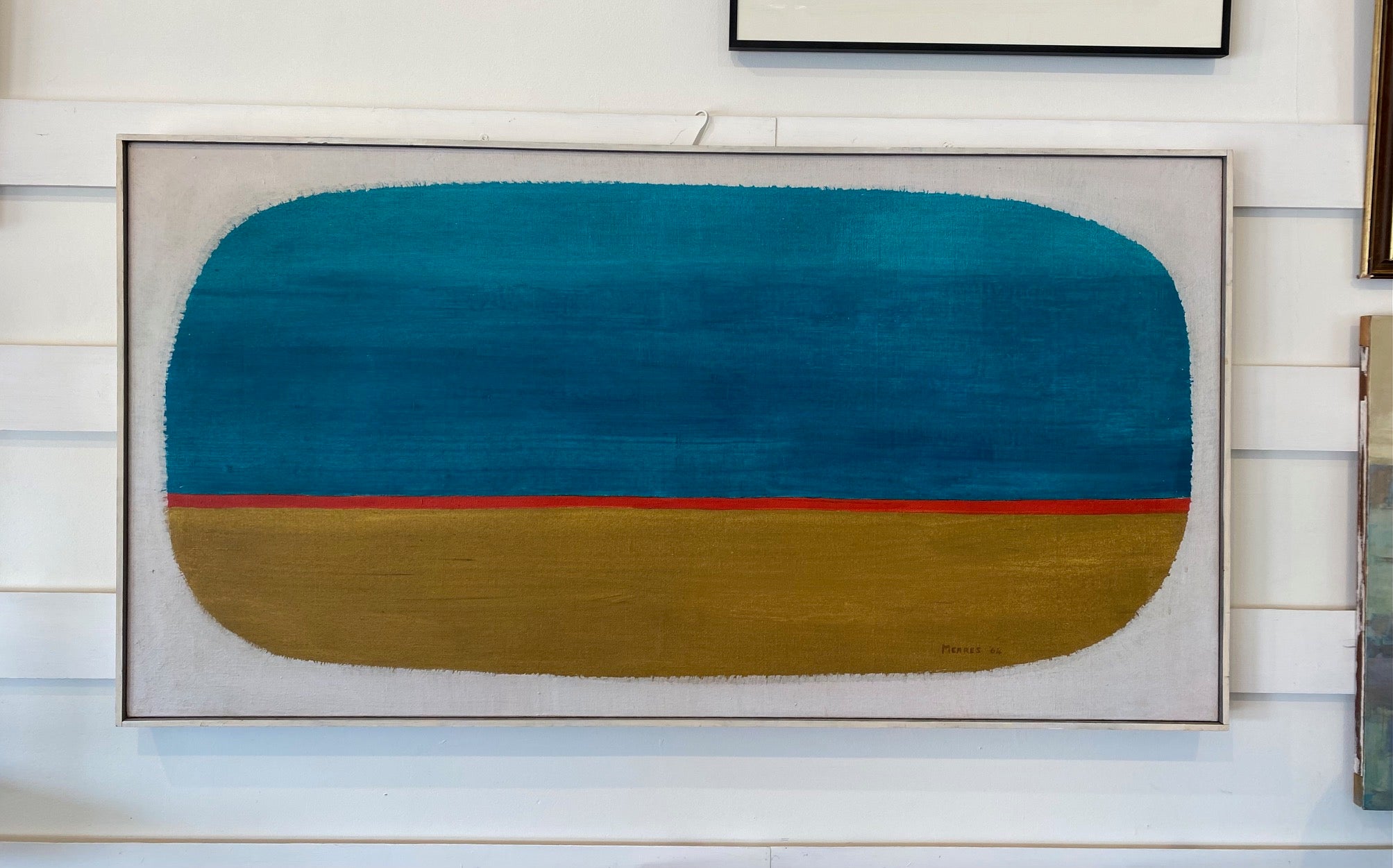 Vintage Abstract by Hermina Ina Meares, 1964