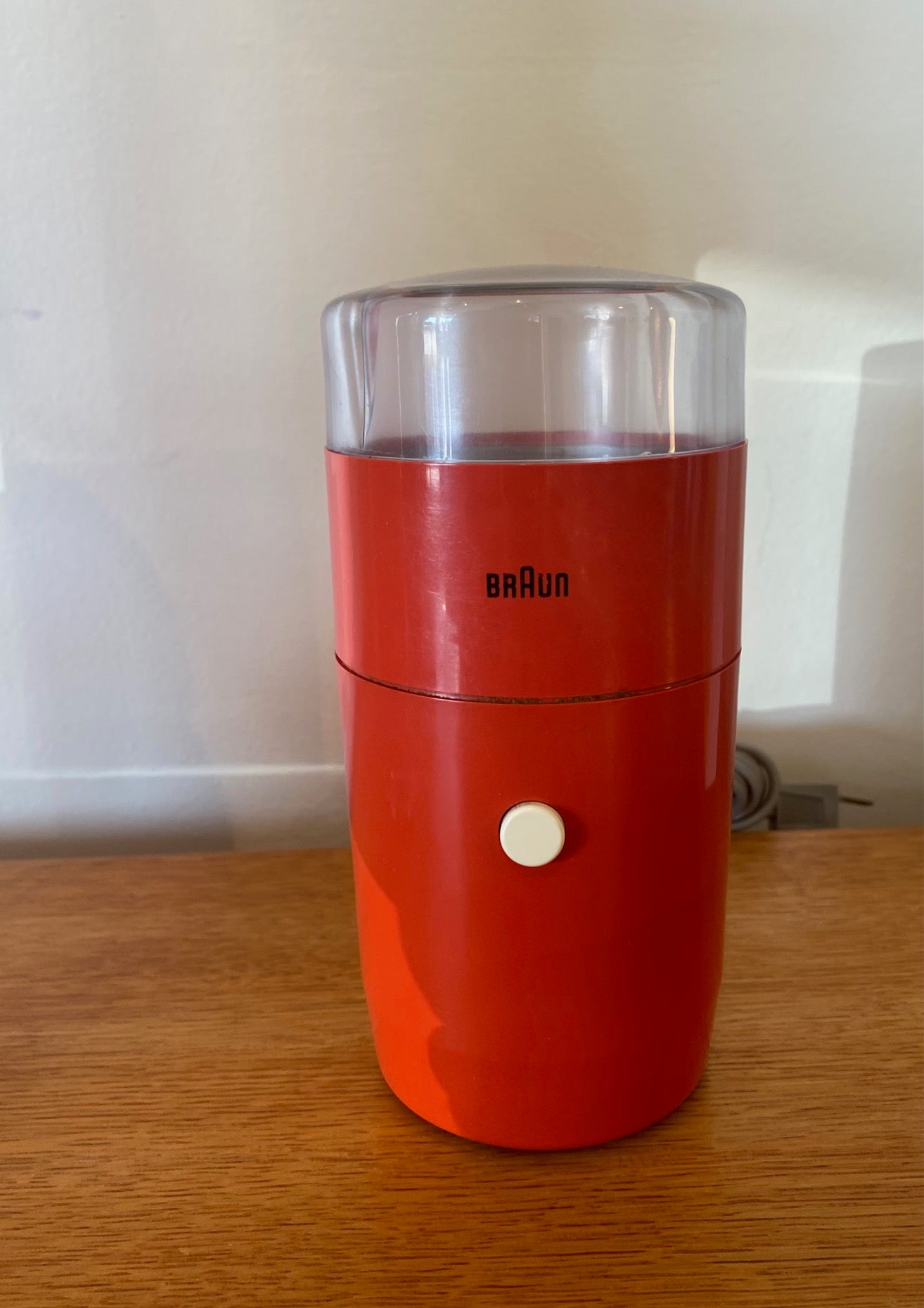 Braun 1960s Reinhold Weiss West German Coffee Grinder