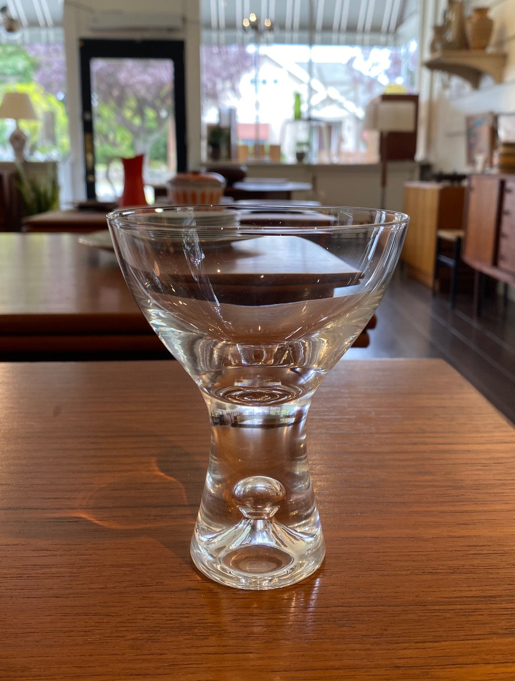 Pretty vintage iittala Wirkkala Tapio champagne coupe. Would make a lovely bud vase- Cook Street Vintage
