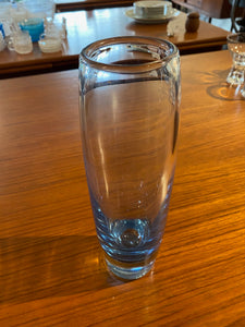 Tall Per Lutken Pale Blue Holmegaard Vase