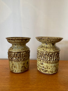 Pair of Ceramic Vases Attributed to Ed Drahanchuck
