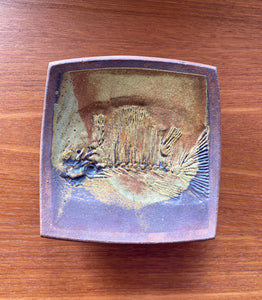 Ed Drahanchuck Ceramic Dish with Fish