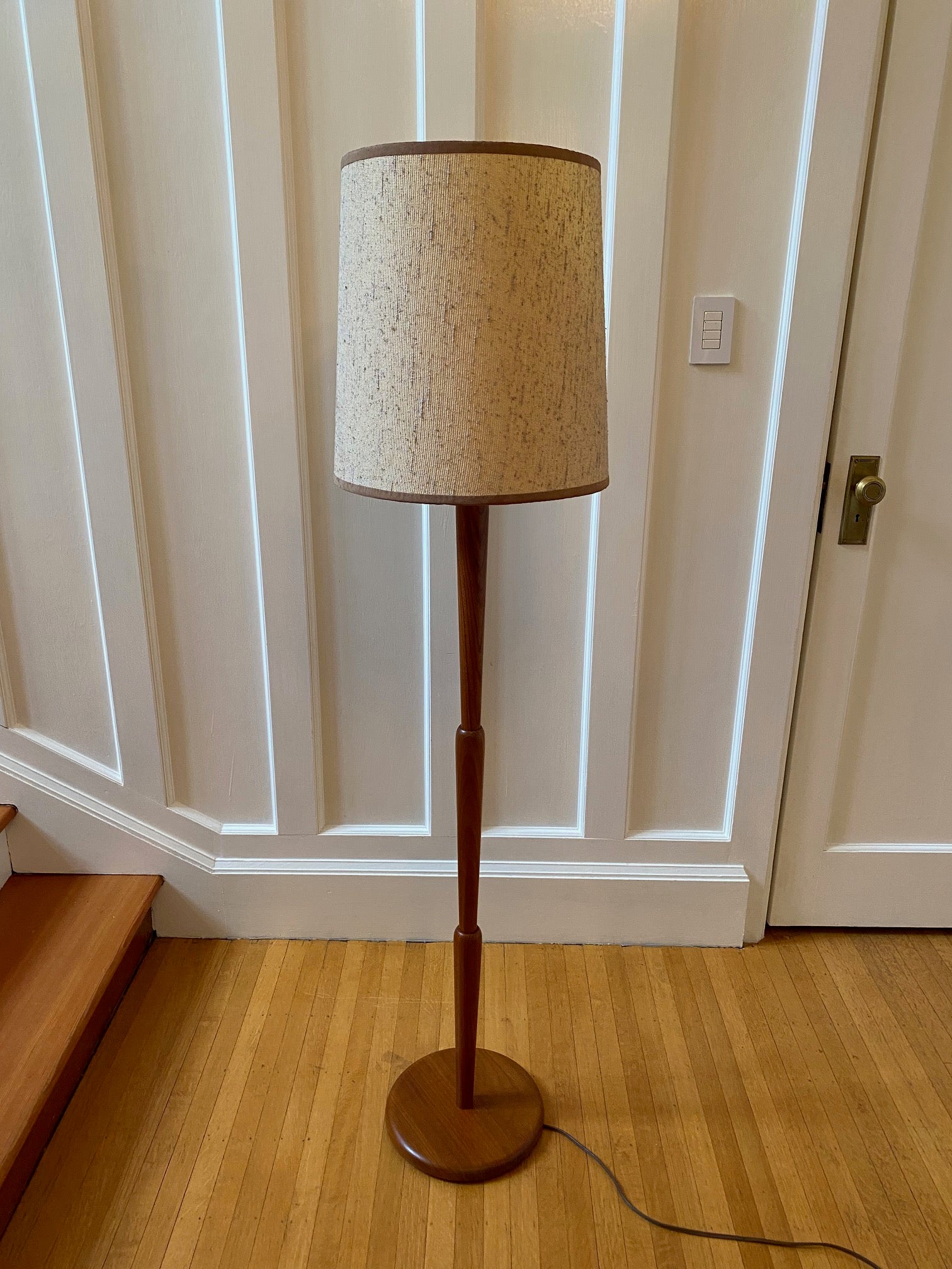 MCM Teak Floor Lamp