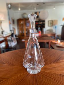 Vintage Fat Bottom Glass Decanter-Cook Street Vintage