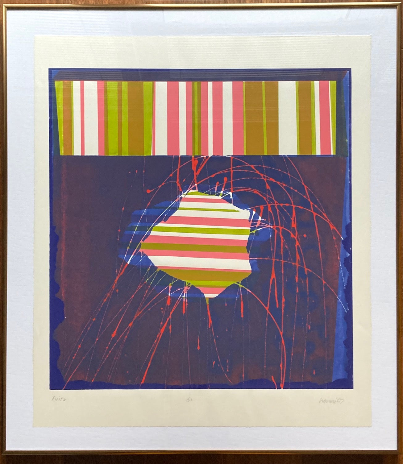Don Harvey, "Fiesta" Serigraph