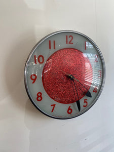 Canadian Neon-Ray Wall Clock