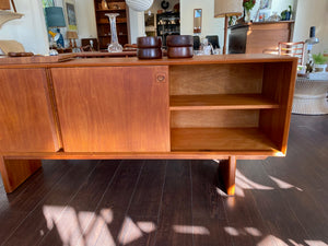 MCM Teak Credenza with Centre Drawers