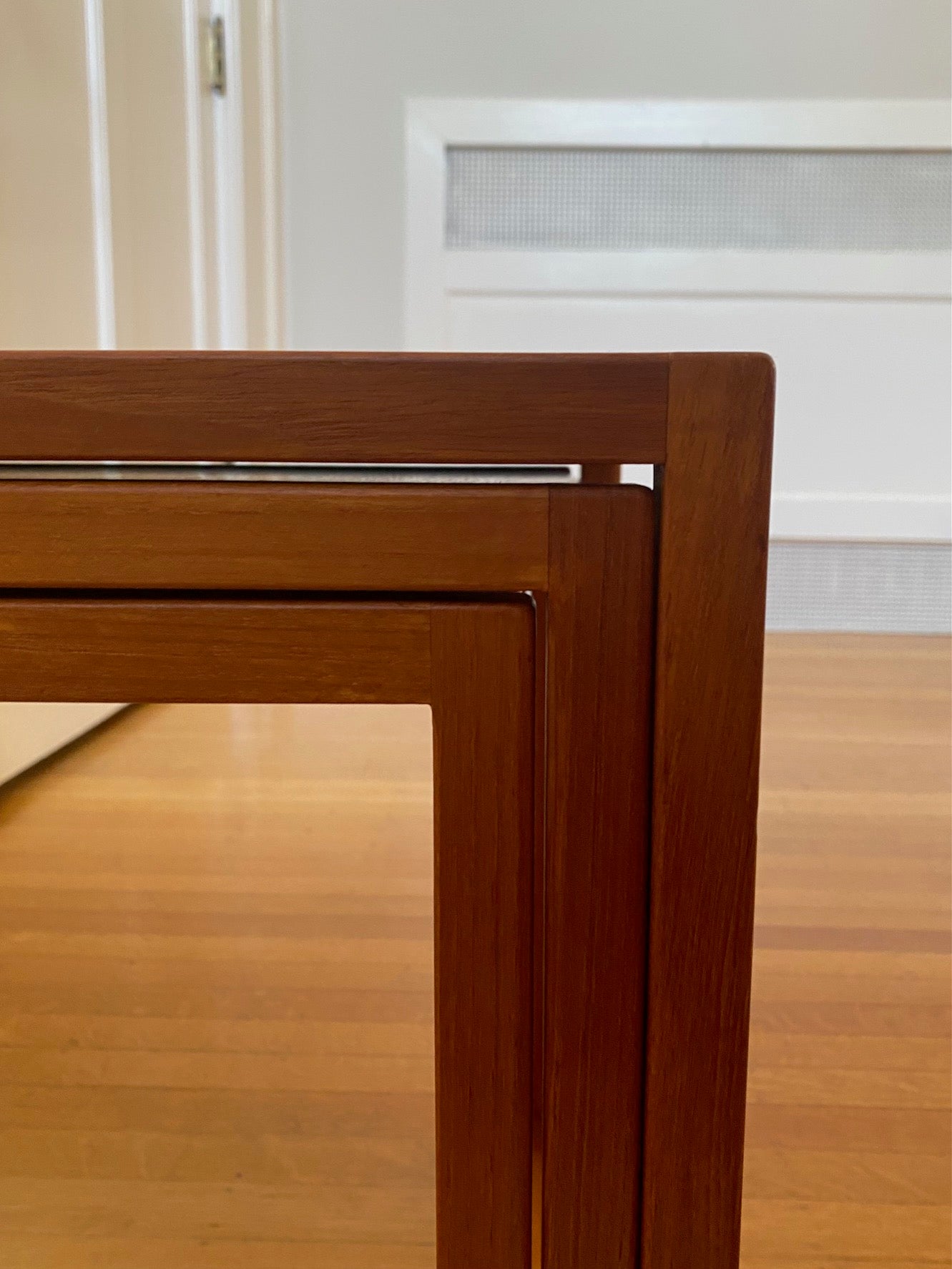 MCM Teak Nesting Tables