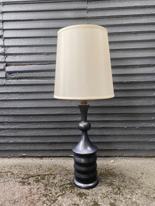 Sculptural MCM Ceramic Table Lamp