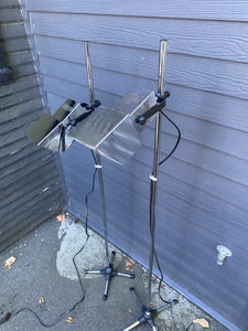 MCM 1970s Koch & Lowy Chrome Floor Lamp