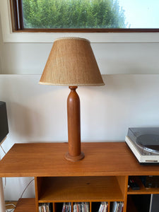 MCM Teak Table Lamp