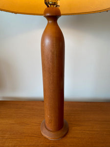 MCM Teak Table Lamp