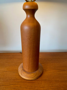 MCM Teak Table Lamp