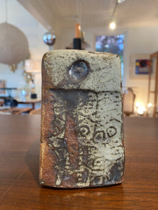 Mid-century Brutalist Textured Vase