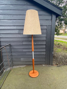 Vintage Teak Floor Lamp