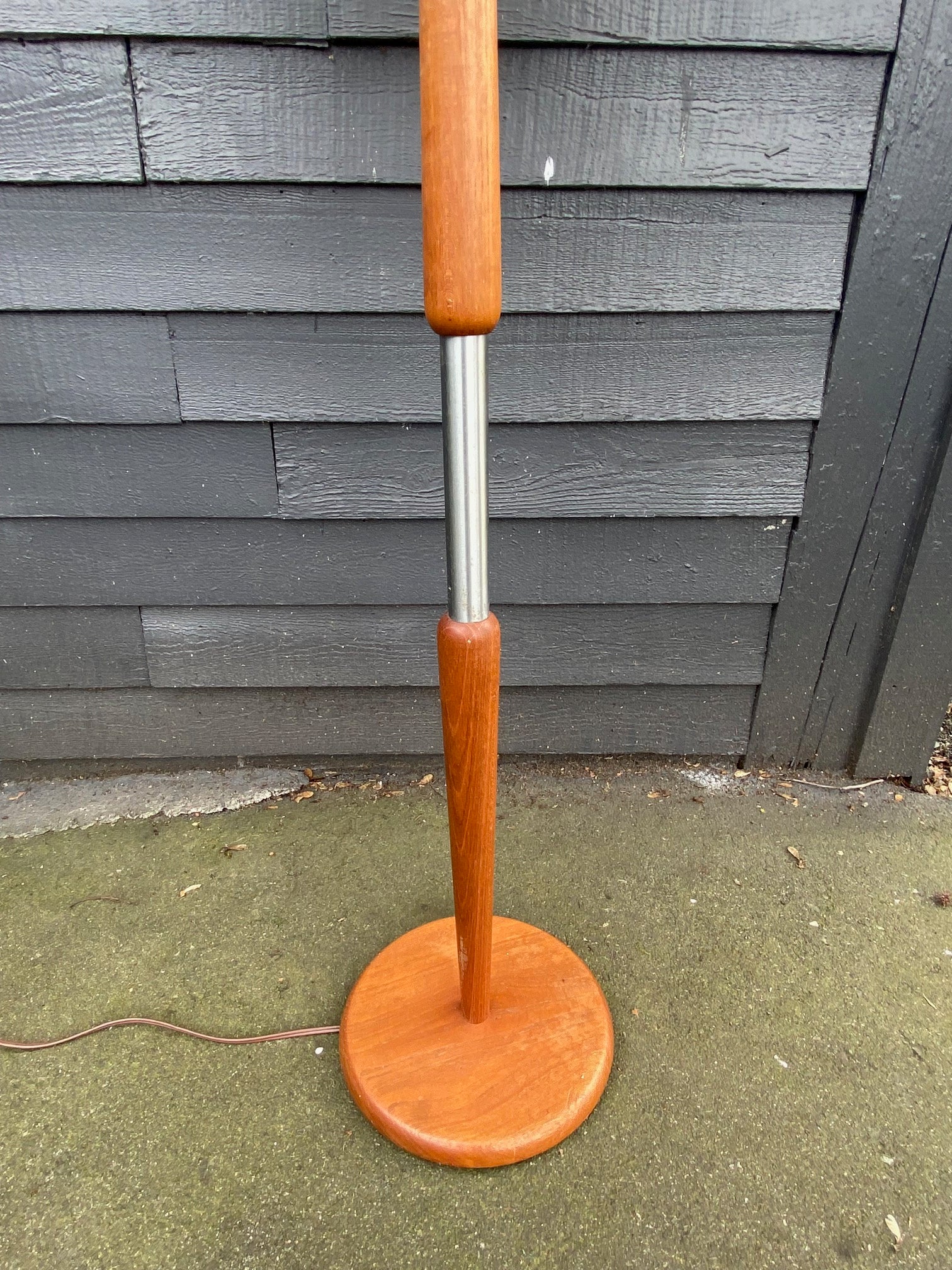Vintage Teak Floor Lamp