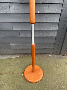 Vintage Teak Floor Lamp