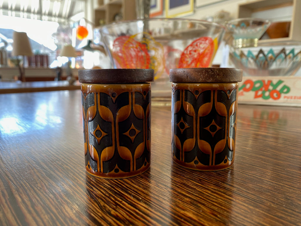 Vintage Hornsea Heirloom Salt and Pepper Shaker- Cook Street Vintage