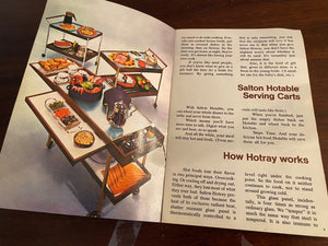 Salton Hotray Food Server and Serving Cart