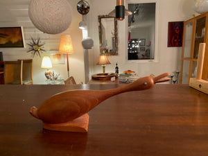 Vintage Carved Duck