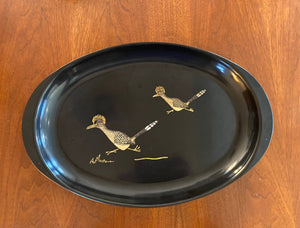 Couroc Road Runner Oblong Tray