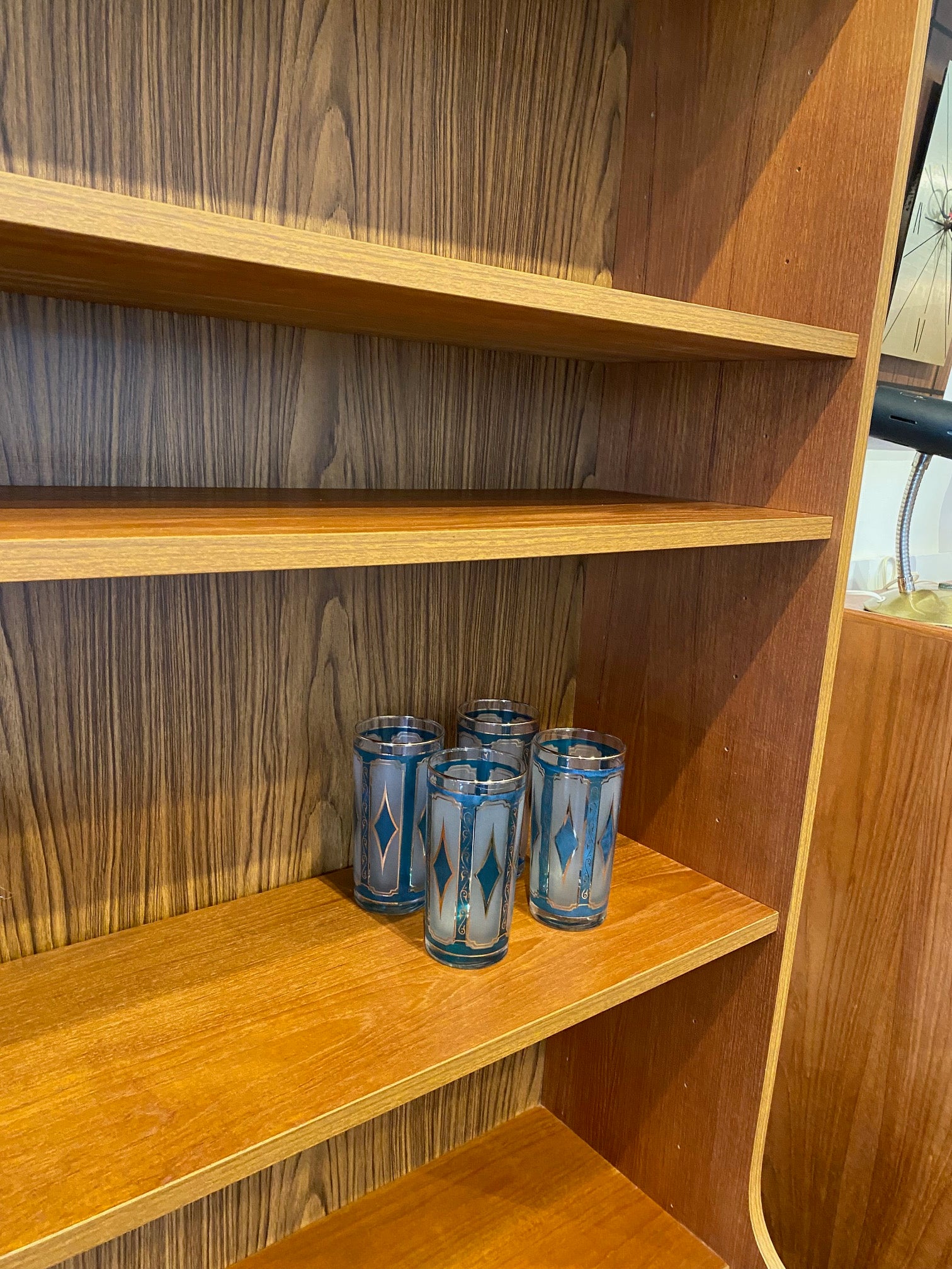 Stunning MCM Secretary with Upper Book Shelf