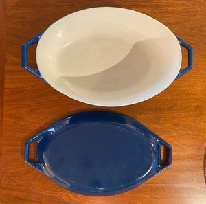 Blue Dutch Oven/ Casserole with Lid Model 01