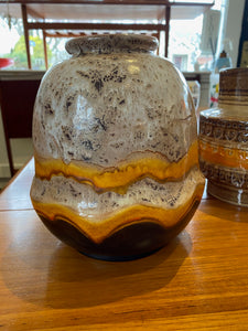 Regina Gouda, Holland, 843 Stroma in Earth Tones Vase- Cook Street Vintage