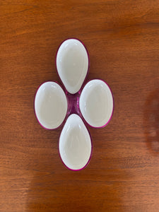 Guzzini Purple Interlocking Serving Bowls