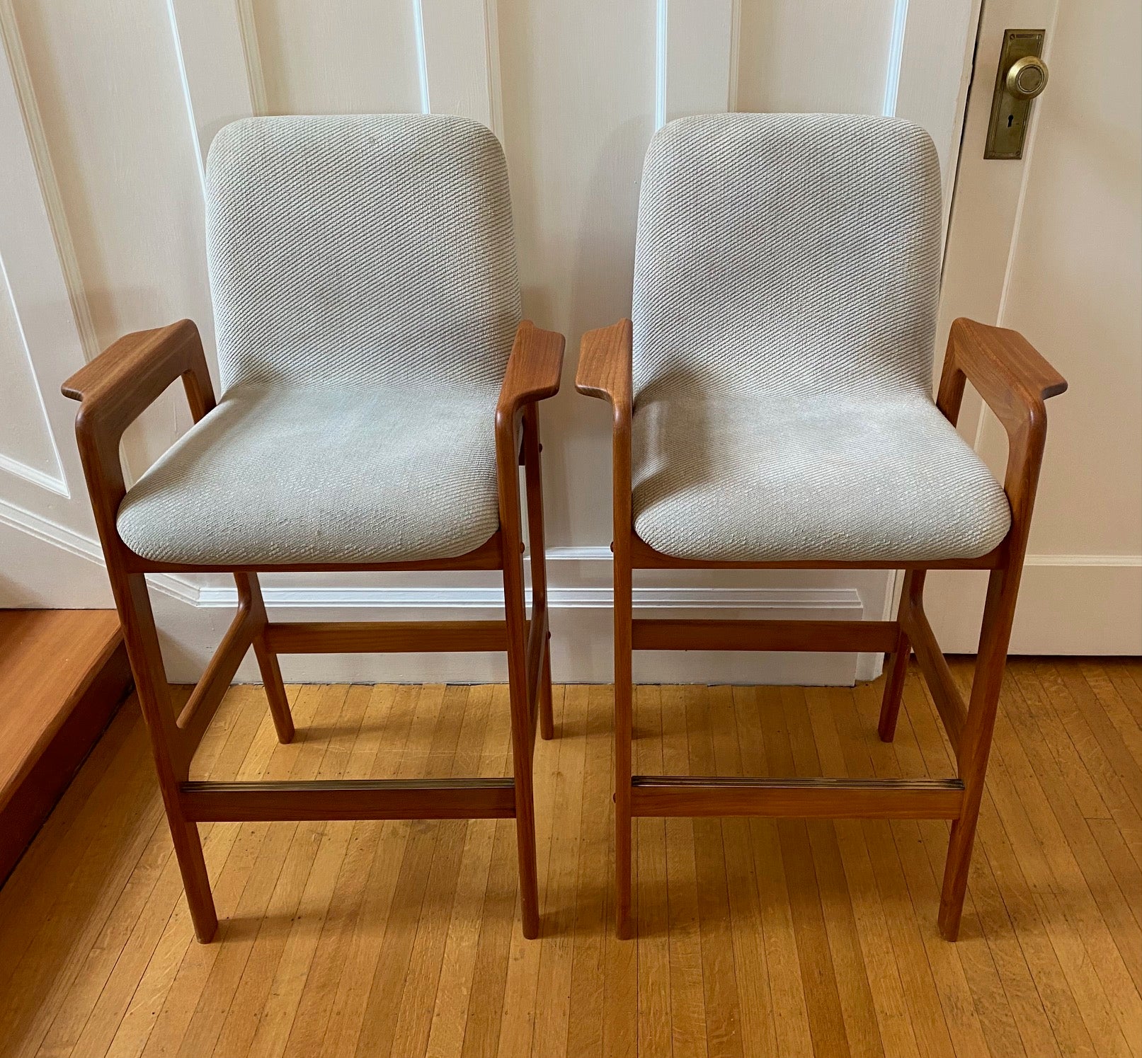 MCM Benny Linden Bar Stools