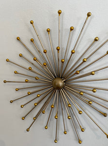 Atomic Starburst Decorative Wall Plaque