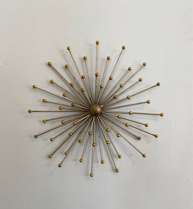 Atomic Starburst Decorative Wall Plaque