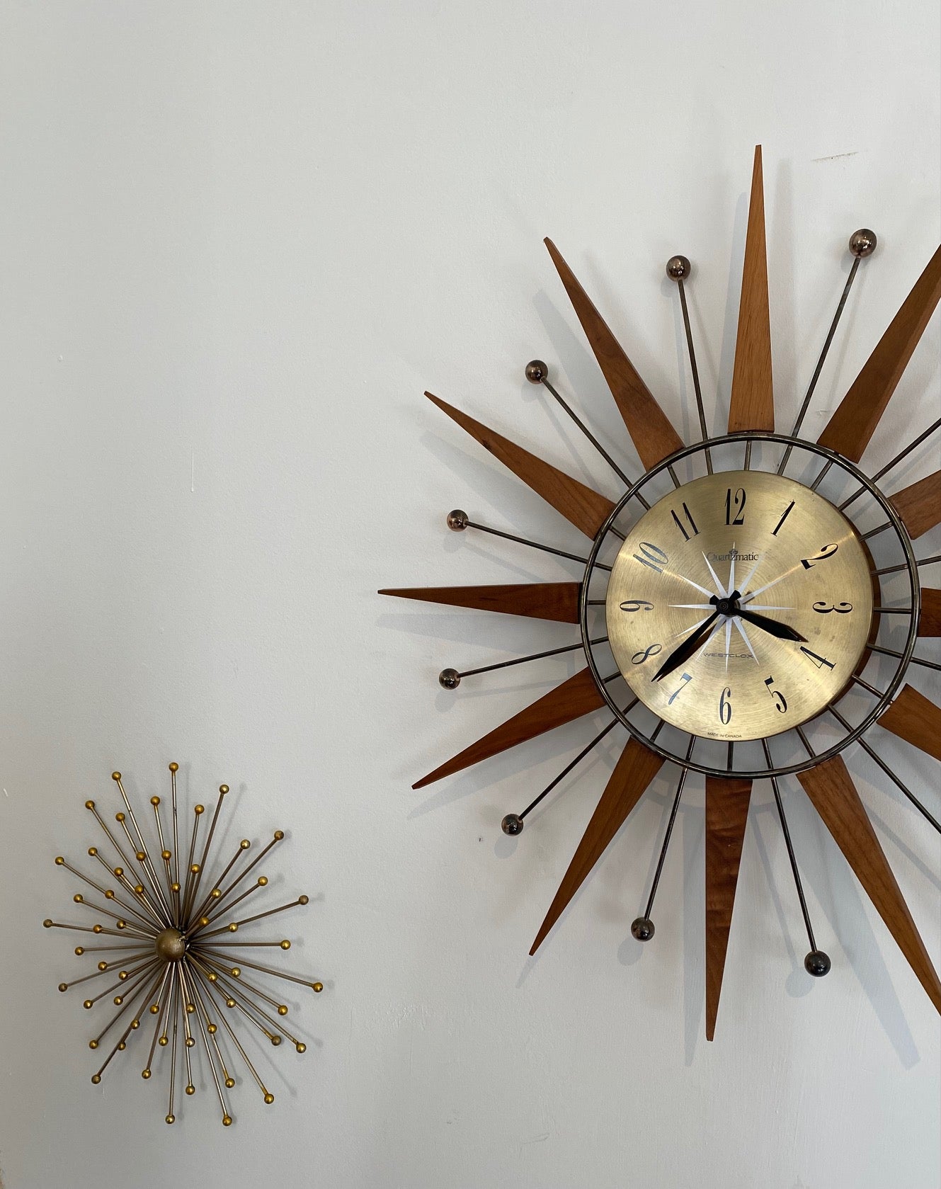 Atomic Starburst Decorative Wall Plaque