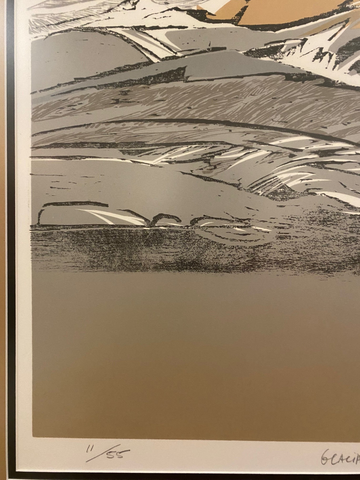 "Glacier Patterns", 1992