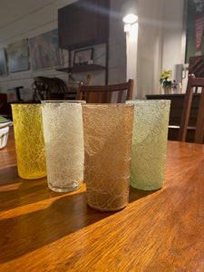 Set of 6 Spaghetti Glasses