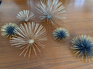 MCM Copper and Brass Wall Urchin