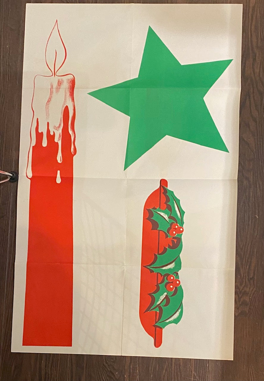 Douglas Fir  Plywood Association Pattern "Singing Angel" 1956