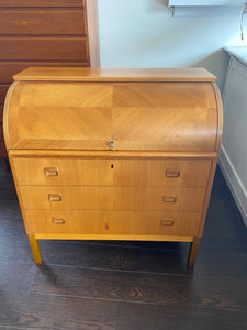 1960s Teak Secretary Desk by Egon Ostergaard