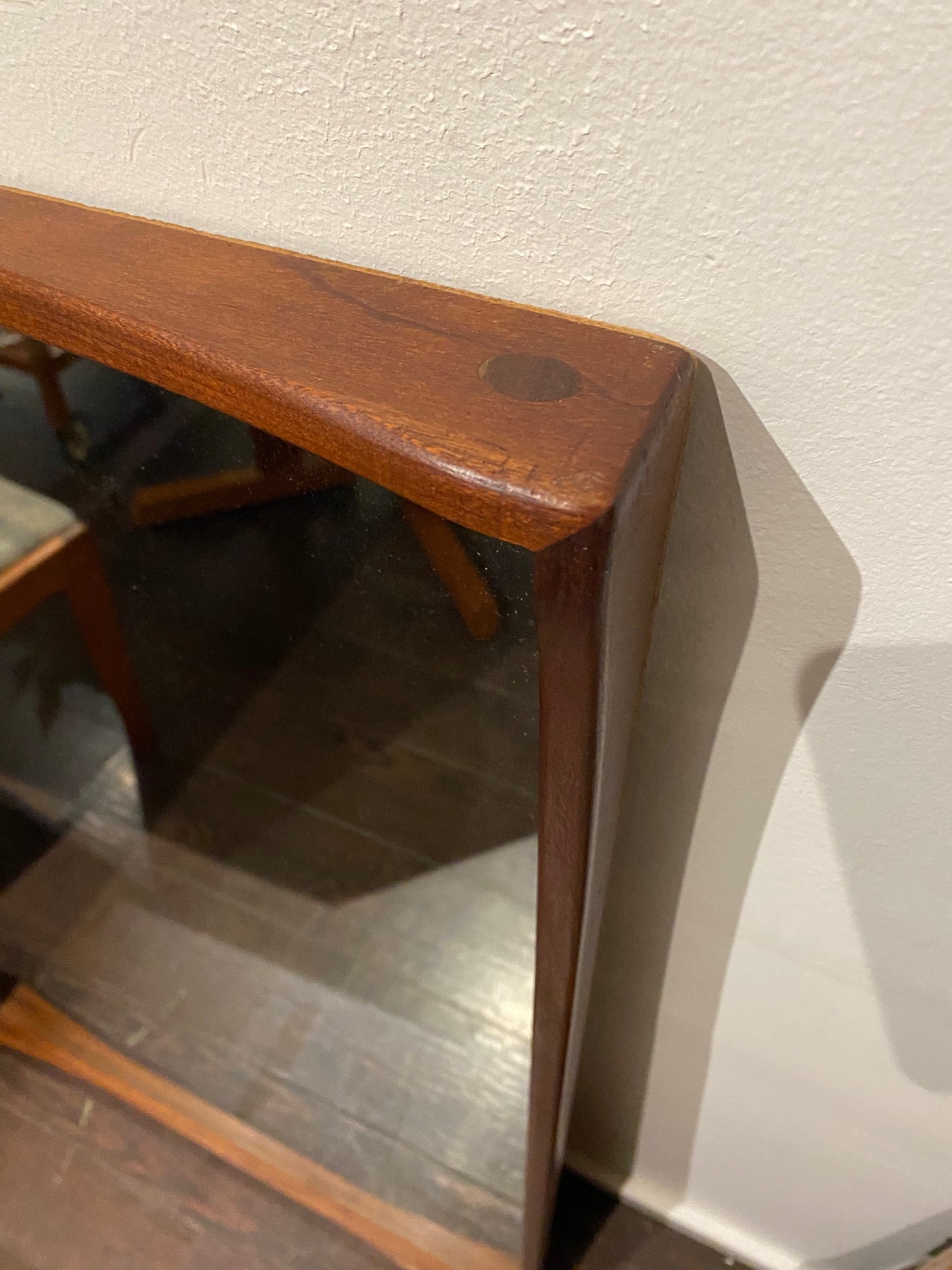 MCM Imperial Teak Mirror by Jan Kuypers