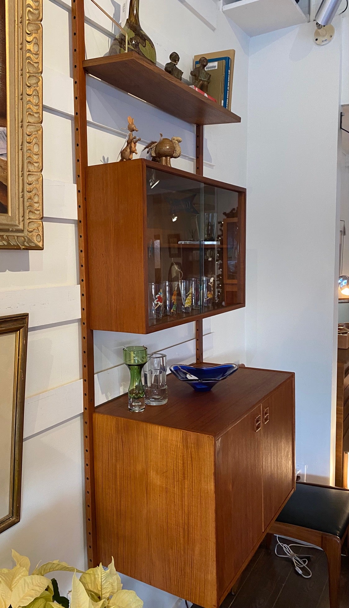 MCM Danish Wall Mount Shelving System