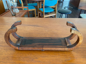 Rosewood Sliding Book End