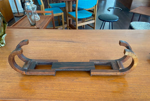 Rosewood Sliding Book End