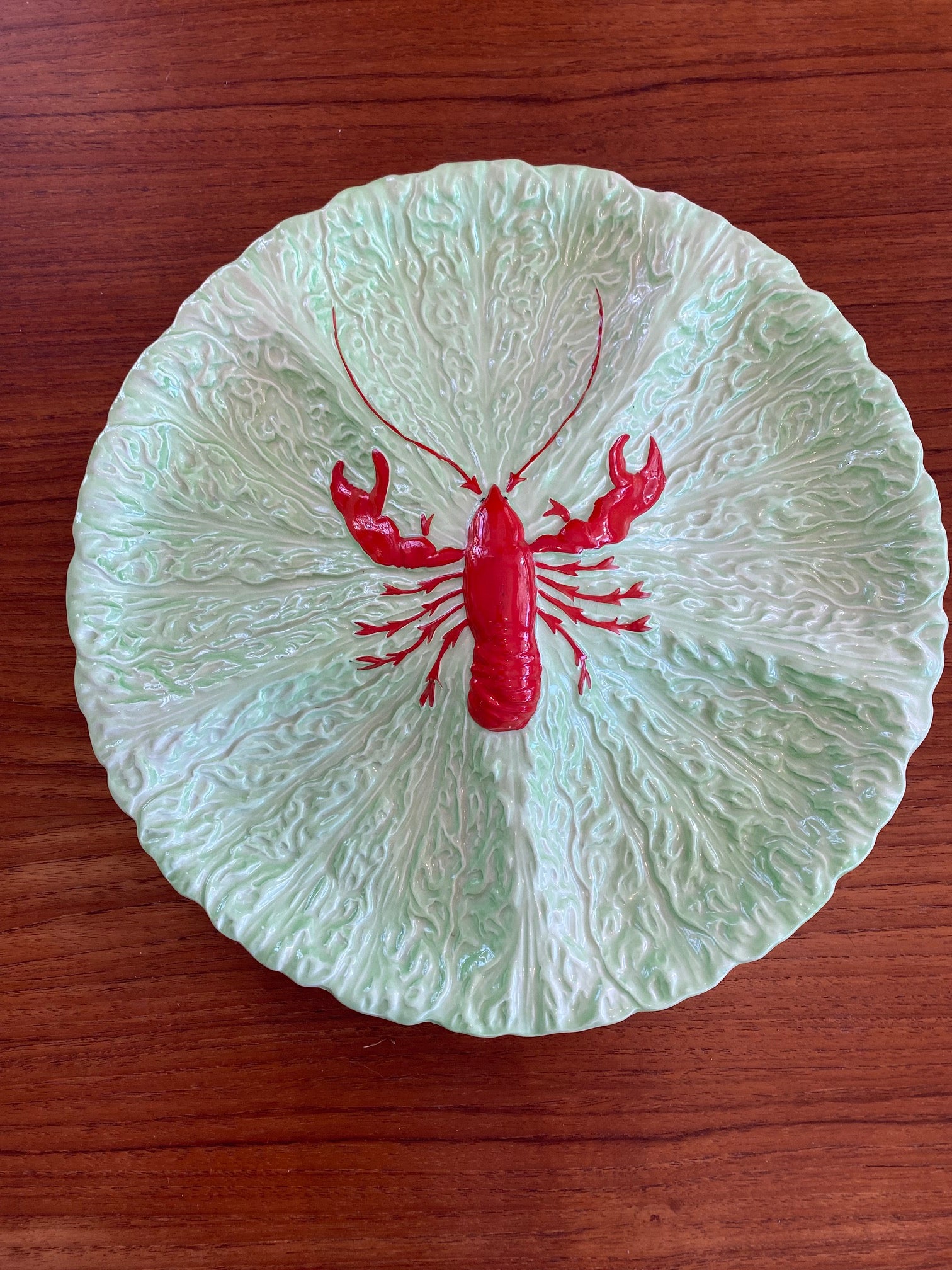 CarltonWare Hand Painted Lobster Dish