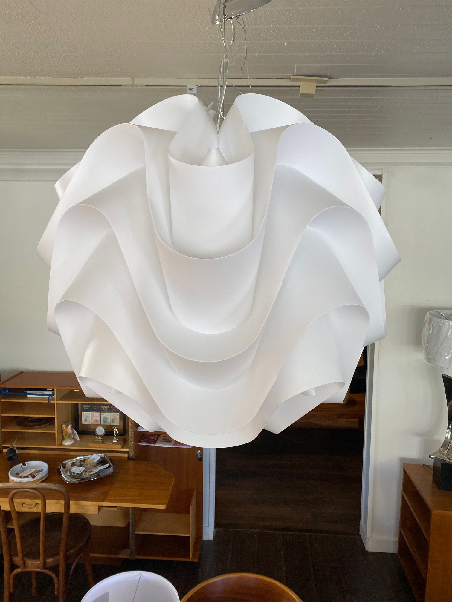 Large Meringue Pendant by Nuevo- Cook Street Vintage
